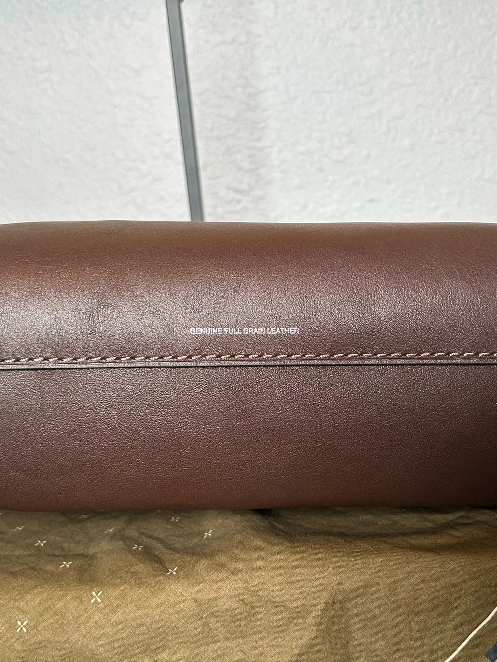 Coach Maple Brown Leather Mott 33 Messenger Bag